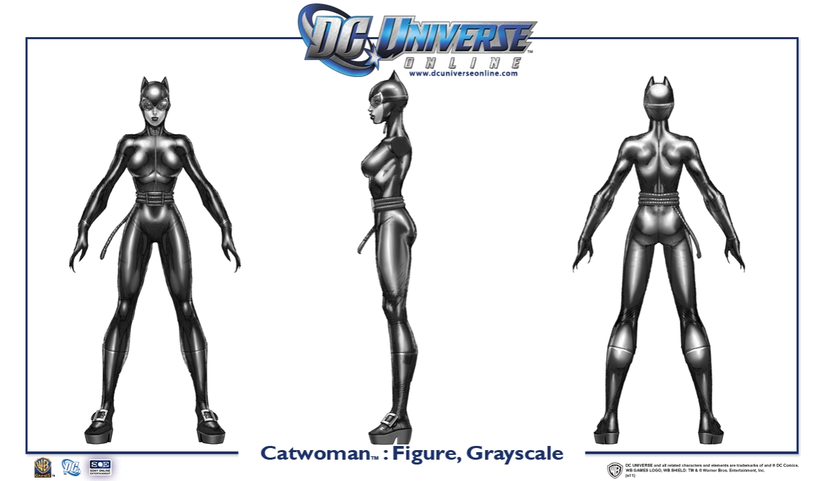 DCUO Catwoman Concept Art
